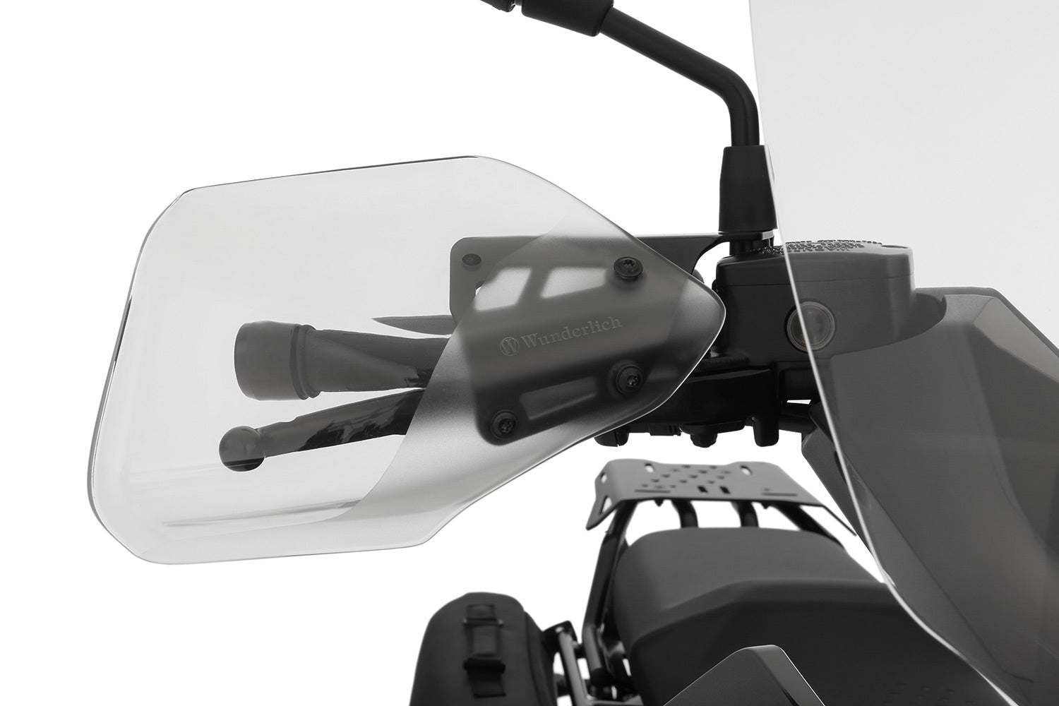 Wunderlich Hand Guards | White | BMW CE 04 - Pyramid Motorcycle Accessories
