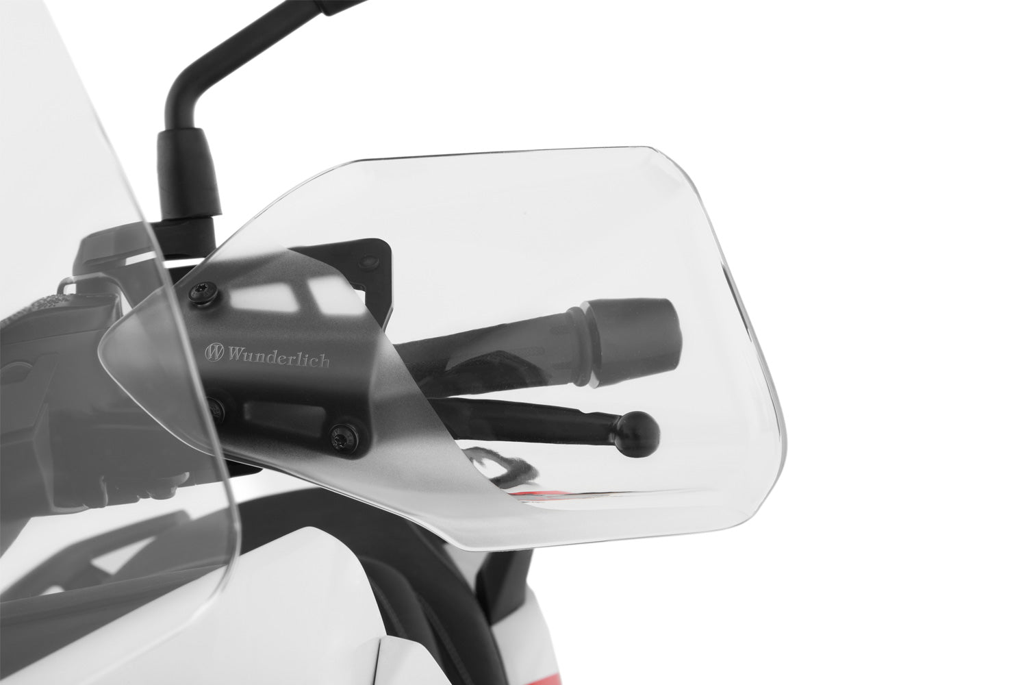 Wunderlich Hand Guards | White | BMW CE 04 - Pyramid Motorcycle Accessories