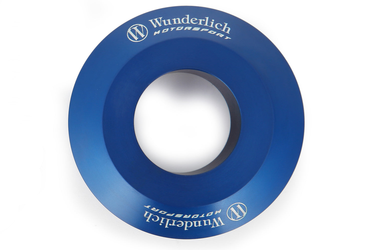 Wunderlich Trackday Back Wheel Spacing Sleeve Brake Side | Blue | BMW S 1000 XR - Pyramid Motorcycle Accessories