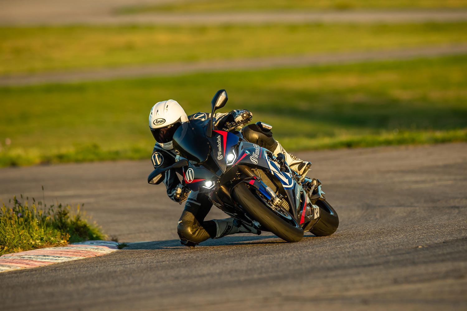 Wunderlich Trackday Back Wheel Spacing Sleeve Brake Side | Blue | BMW S 1000 XR - Pyramid Motorcycle Accessories