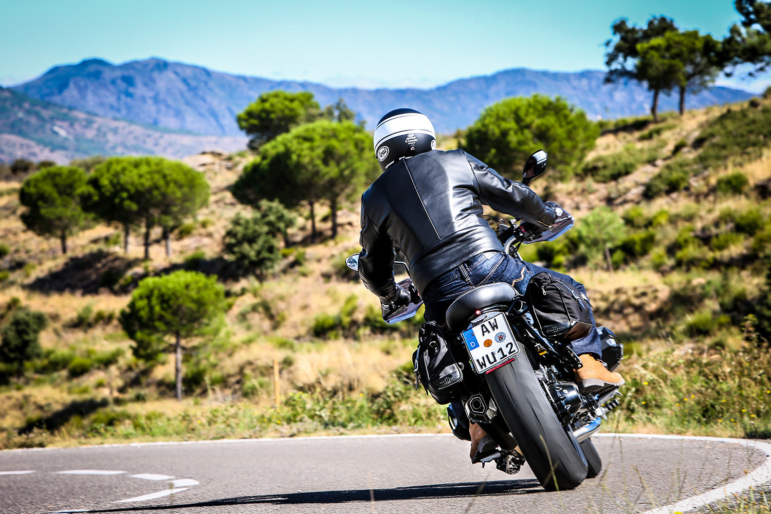 Wunderlich Protection Pad Wheel Doubleshock Front | Black | BMW R nineT - Pyramid Motorcycle Accessories