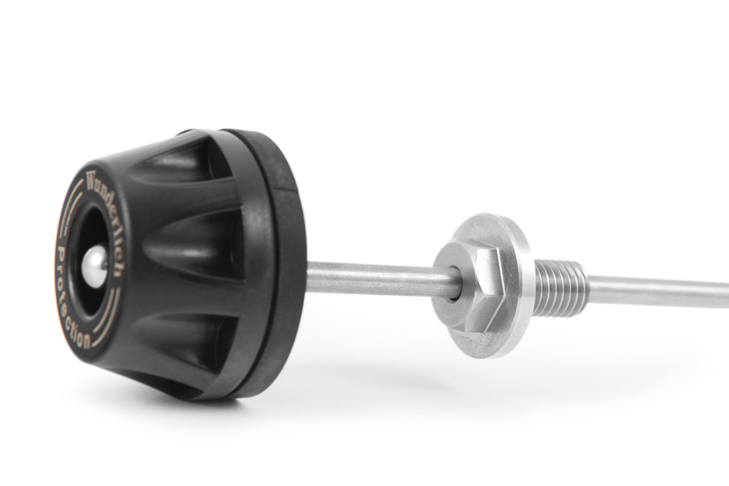 Wunderlich Crash Pad Hub Cover | Titanium - Pyramid Motorcycle Accessories