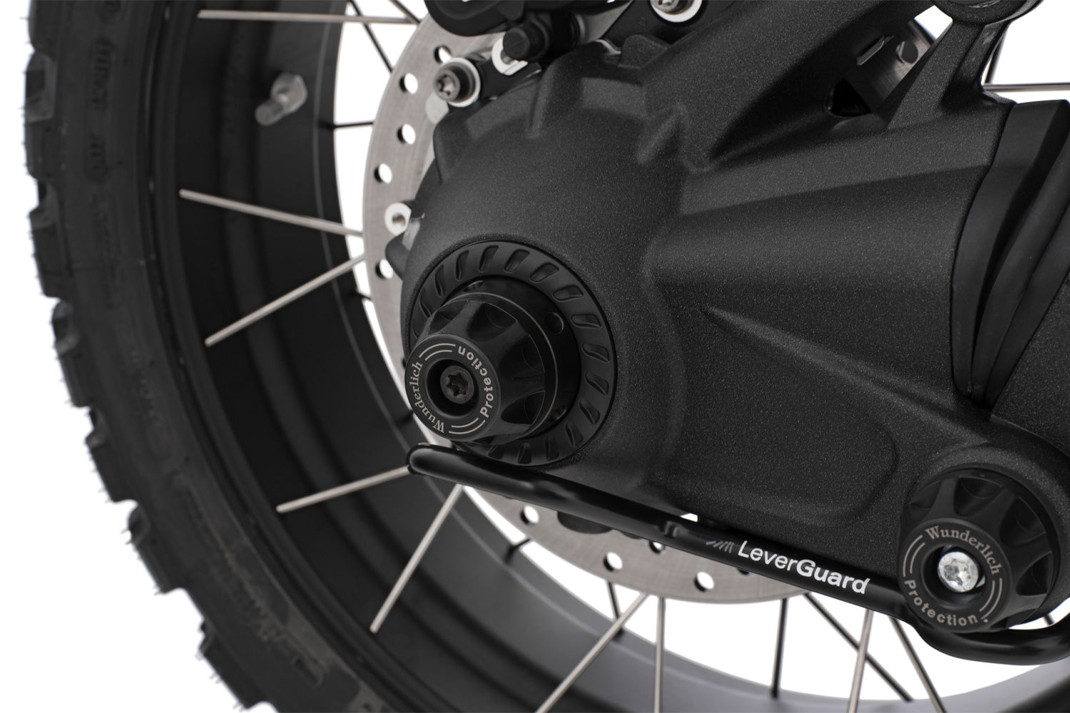 Wunderlich Cardan Shaft Lighting | Black - Pyramid Motorcycle Accessories