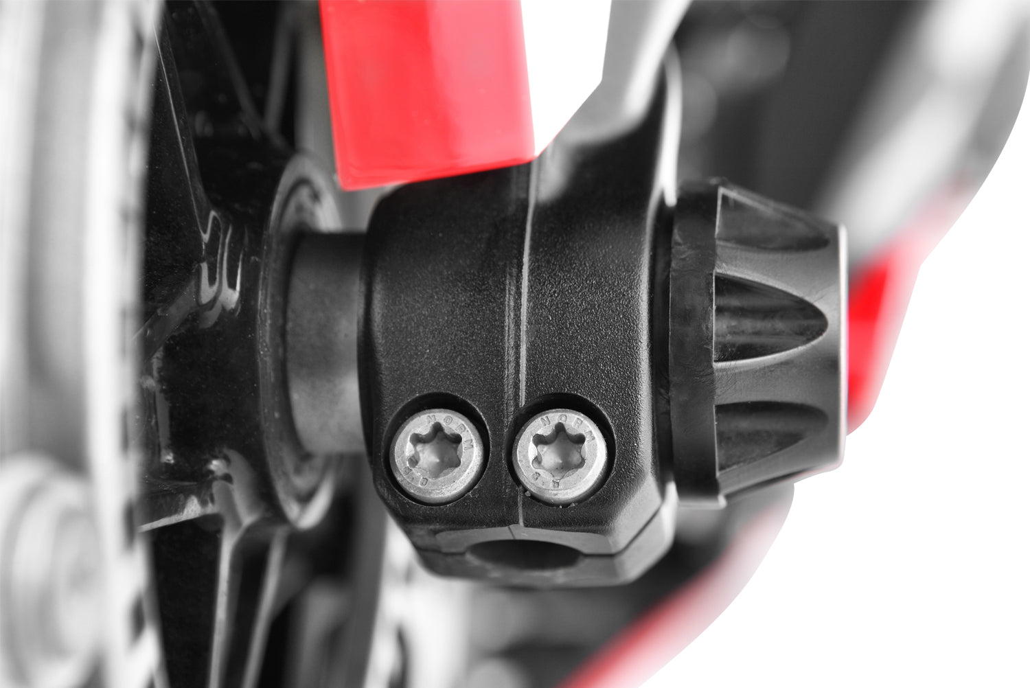 Wunderlich Protection Pad Doubleshock Front | Black | BMW R nineT Scrambler - Pyramid Motorcycle Accessories