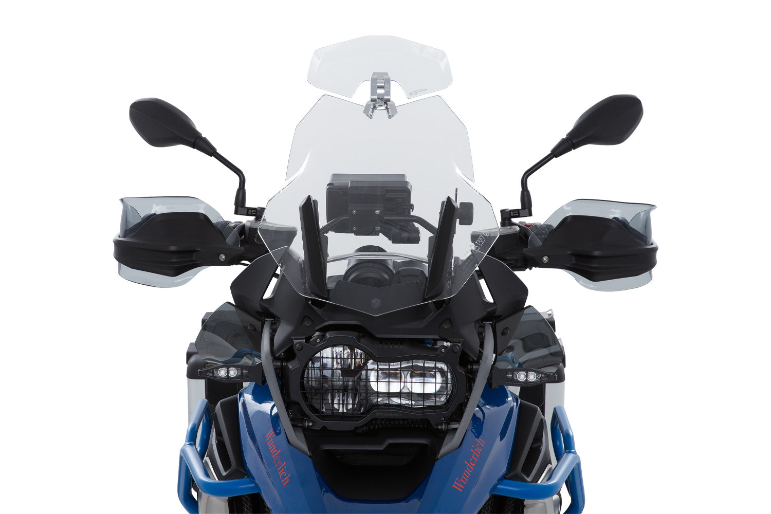 Wunderlich Vario-Ergo 3D+ Spoiler Attachment | Clear - Pyramid Motorcycle Accessories