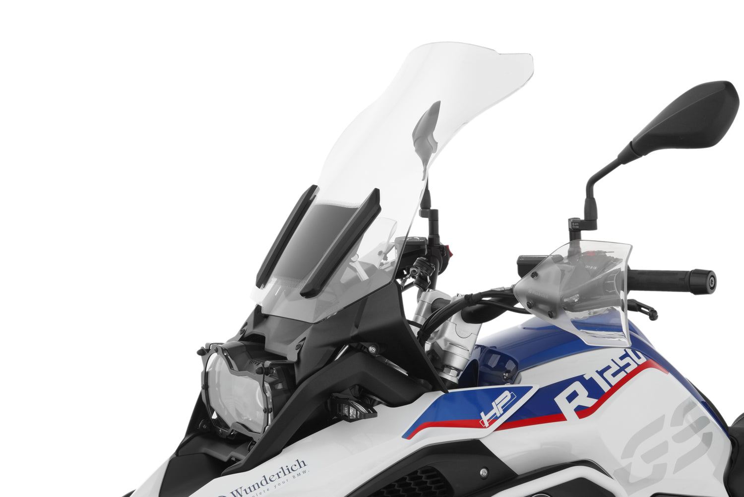 Wunderlich Windshield Mounting Bracket | Clear | BMW R 1200 R - Pyramid Motorcycle Accessories