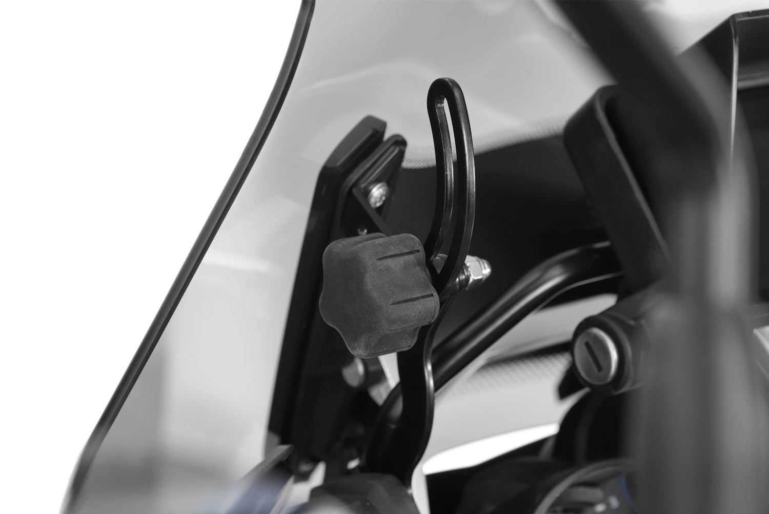 Wunderlich Windshield Marathon with Windshield Reinforcement | Smoked Grey - Pyramid Motorcycle Accessories