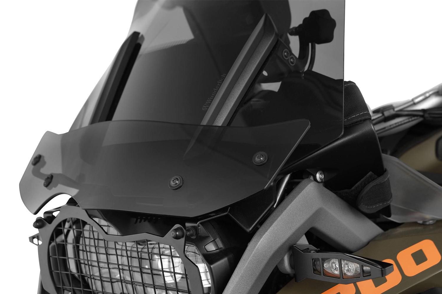 Wunderlich Screen Wind Guard Ergo | Light Smoke | BMW R 1250 GS - Pyramid Motorcycle Accessories