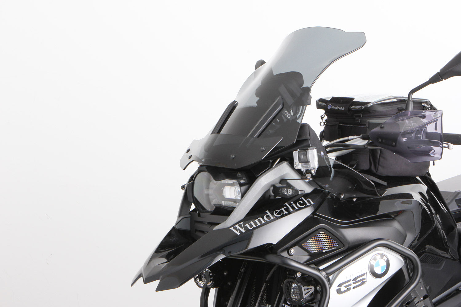 Wunderlich Screen Wind Guard Ergo | Light Smoke | BMW R 1250 GS - Pyramid Motorcycle Accessories