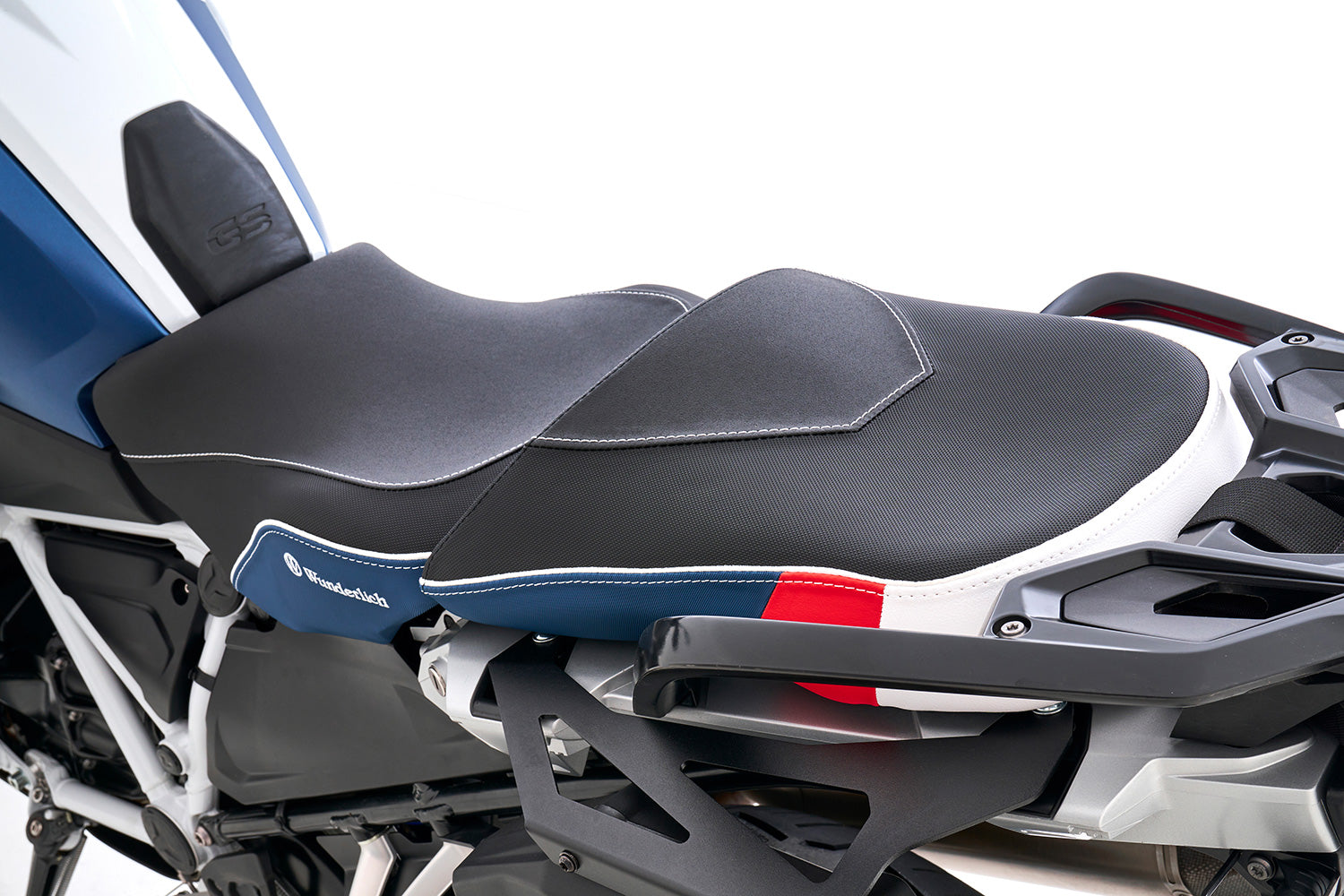 Wunderlich Passenger Seat Aktivkomfort Standard | Black | BMW R 1200 GS - Pyramid Motorcycle Accessories