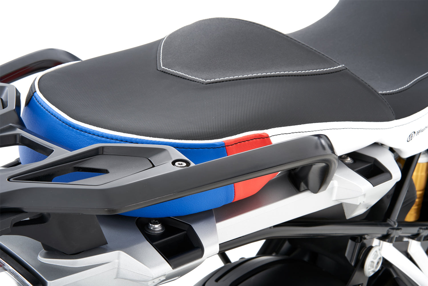 Wunderlich Aktivkomfort Passenger Seat with Heating Smart Plug | Black - Pyramid Motorcycle Accessories