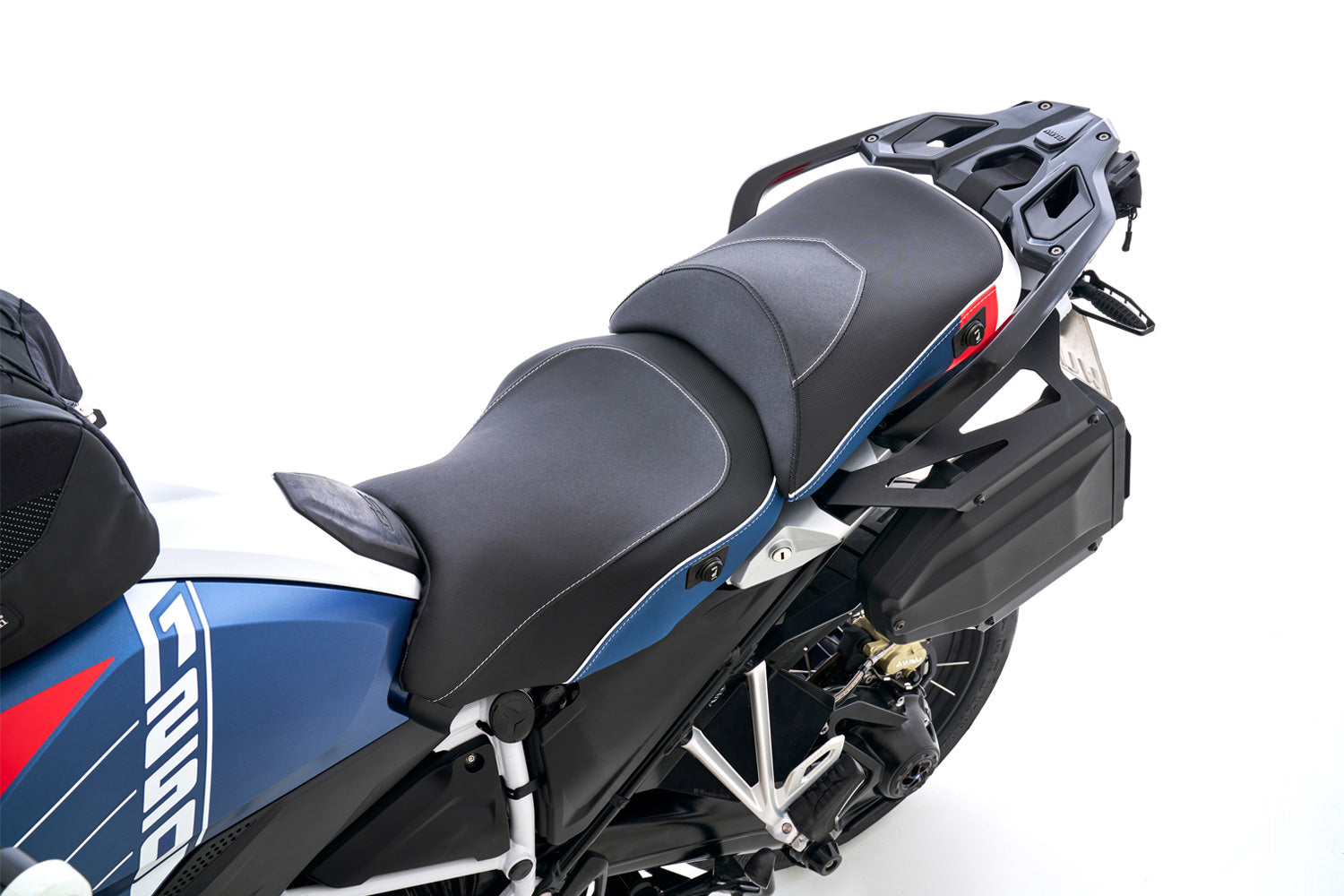 Wunderlich Pillion Seat Luggage Rack without Comfort Package | Black | BMW R 1300 GS - Pyramid Motorcycle Accessories