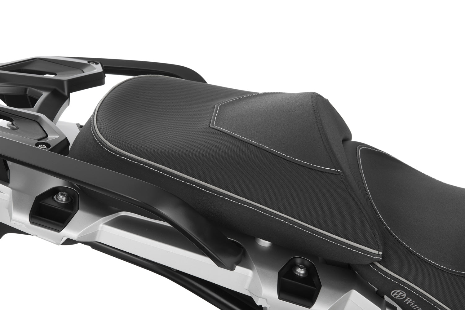 Wunderlich Passenger Seat Aktivkomfort with Seat Heating Smart | Black | BMW R 1250 R - Pyramid Motorcycle Accessories