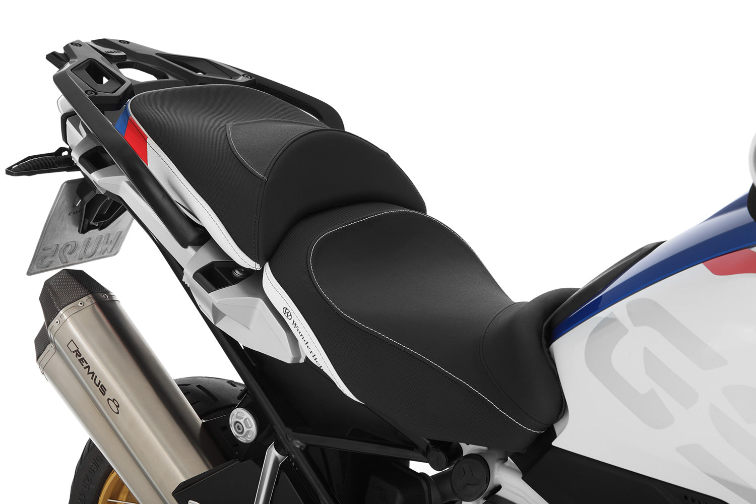 Wunderlich Aktivkomfort Rider Seat with Heating Smart Plug & Play - Pyramid Motorcycle Accessories