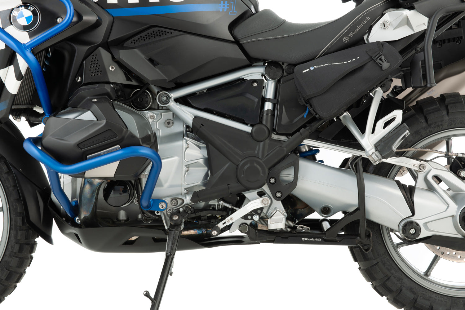 Wunderlich Extenda Fender Front | Black - Pyramid Motorcycle Accessories