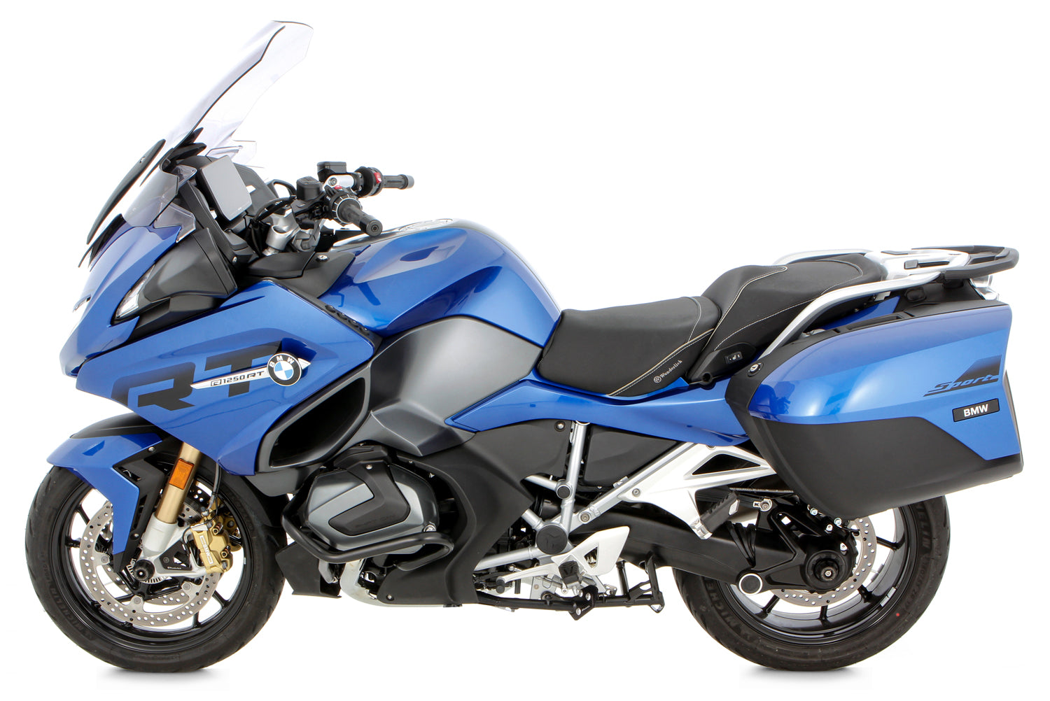 Wunderlich 5-Piece Frame Caps | Black - Pyramid Motorcycle Accessories
