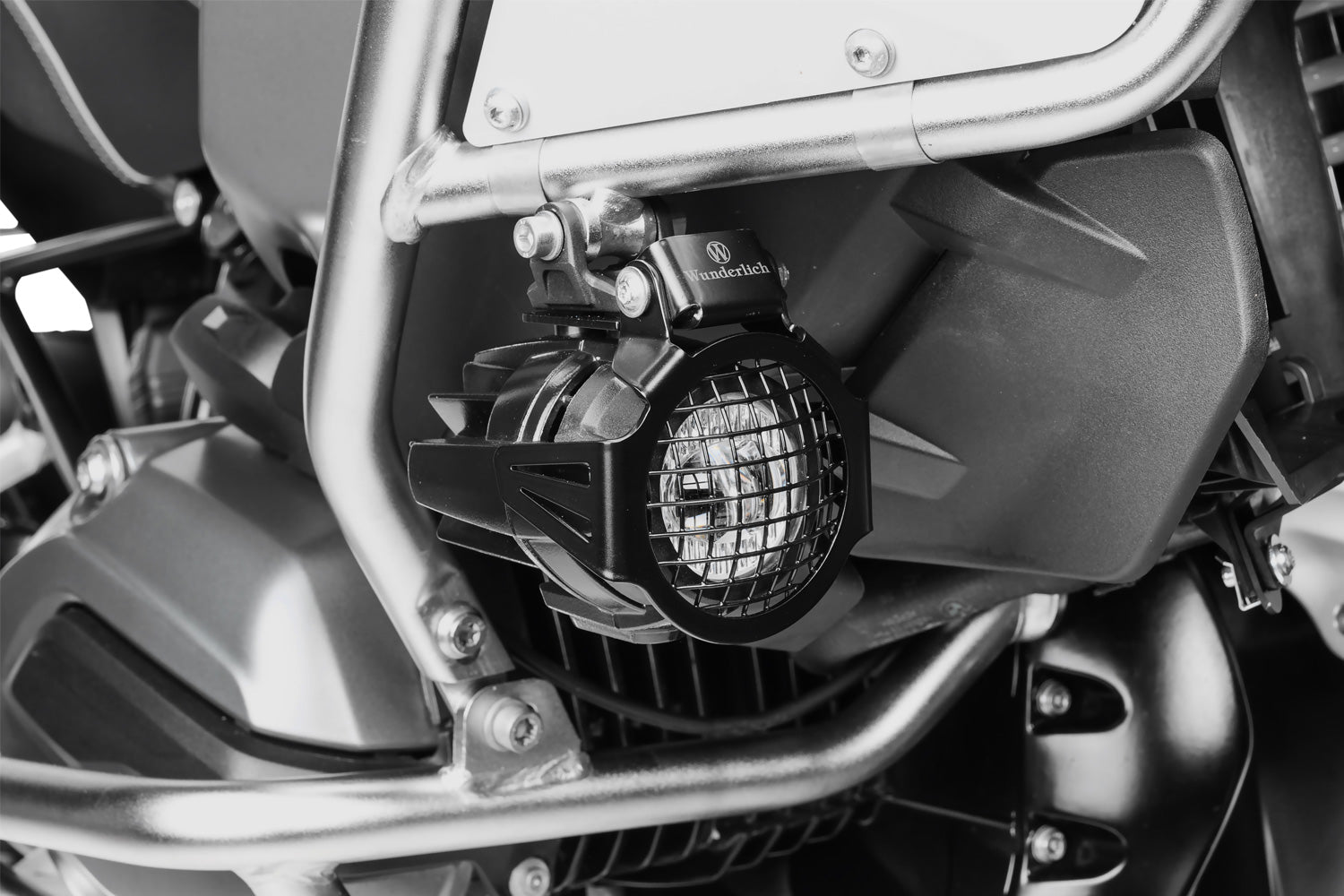 Wunderlich Axle Protection Pads Doubleshock | F 900 GS | Black - Pyramid Motorcycle Accessories