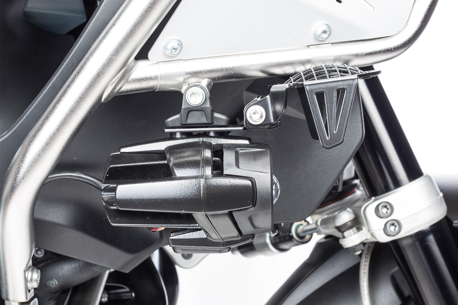 Wunderlich Axle Protection Pads Doubleshock | F 900 GS | Black - Pyramid Motorcycle Accessories