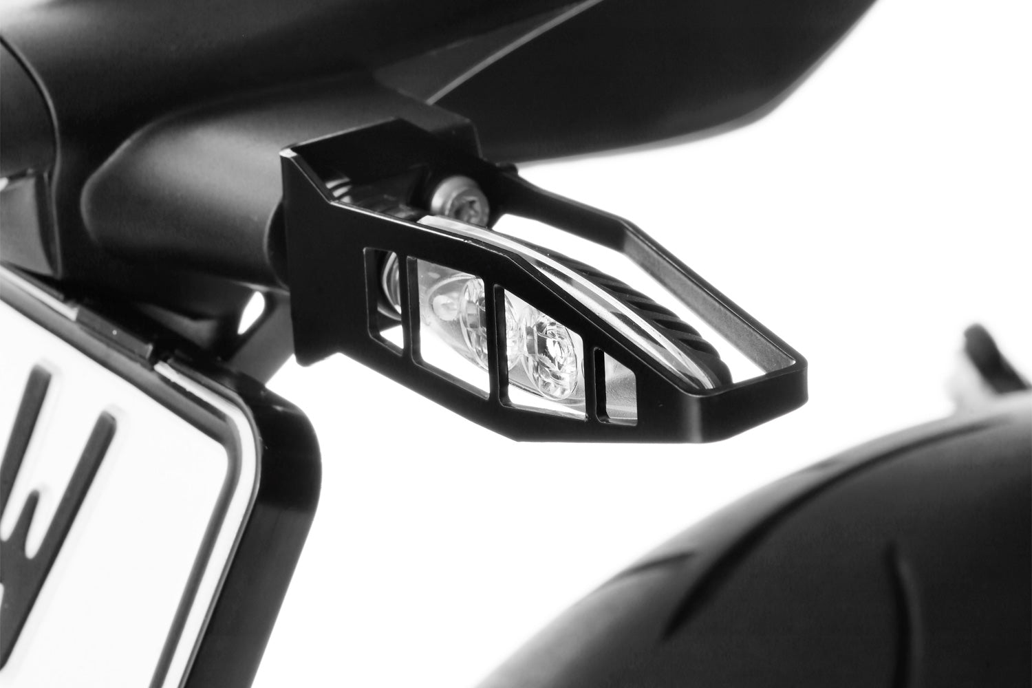 Wunderlich Indicator Protection Short Piece | Black - Pyramid Motorcycle Accessories