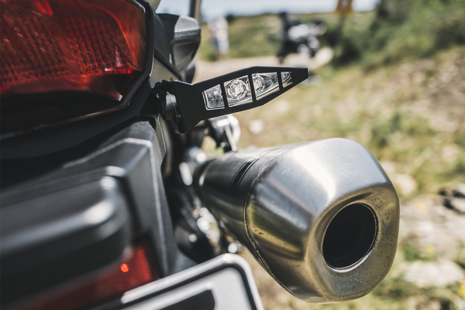Wunderlich Indicator Protection Long Rear Set | Black | BMW K 1200 R Sport - Pyramid Motorcycle Accessories