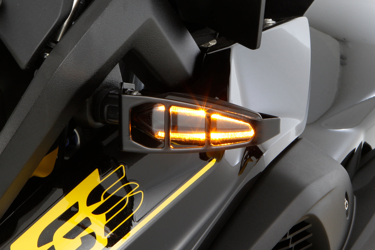 Wunderlich Indicator Protection Bar for LED Multifunctional Indicator | Black - Pyramid Motorcycle Accessories
