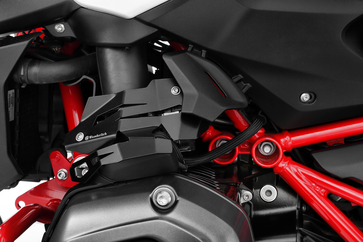 Wunderlich Injection Cover Left | Black | BMW R 1200 R - Pyramid Motorcycle Accessories
