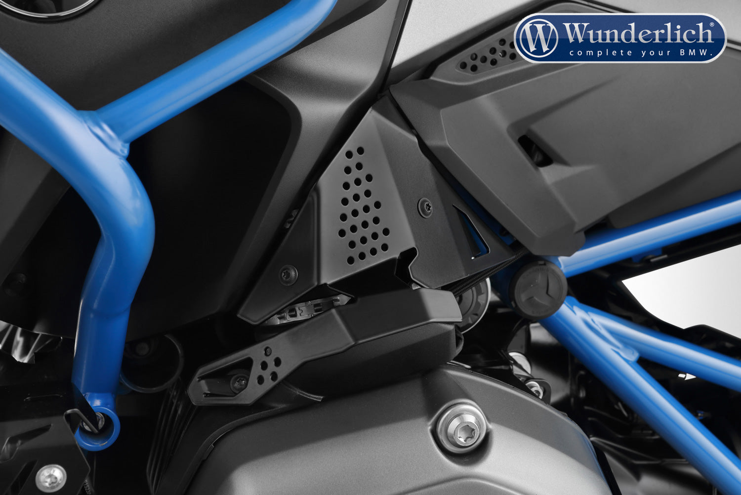 Wunderlich Injection Cover Left | Black | BMW R 1200 GS - Pyramid Motorcycle Accessories