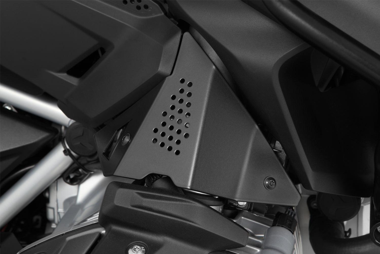 Wunderlich Fuel Injection System Cover Left | Black | BMW R 1250 GS - Pyramid Motorcycle Accessories