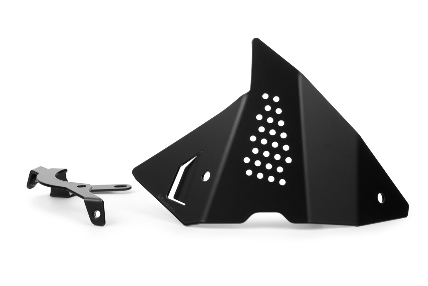 Wunderlich Fuel Injection System Cover Left | Black | BMW R 1250 GS - Pyramid Motorcycle Accessories