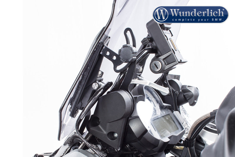 Wunderlich Windshield Reinforcement | Black | BMW R 1250 R - Pyramid Motorcycle Accessories