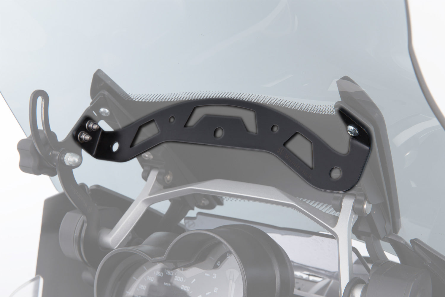Wunderlich Wind Deflector Ergo | Smoked Grey - Pyramid Motorcycle Accessories