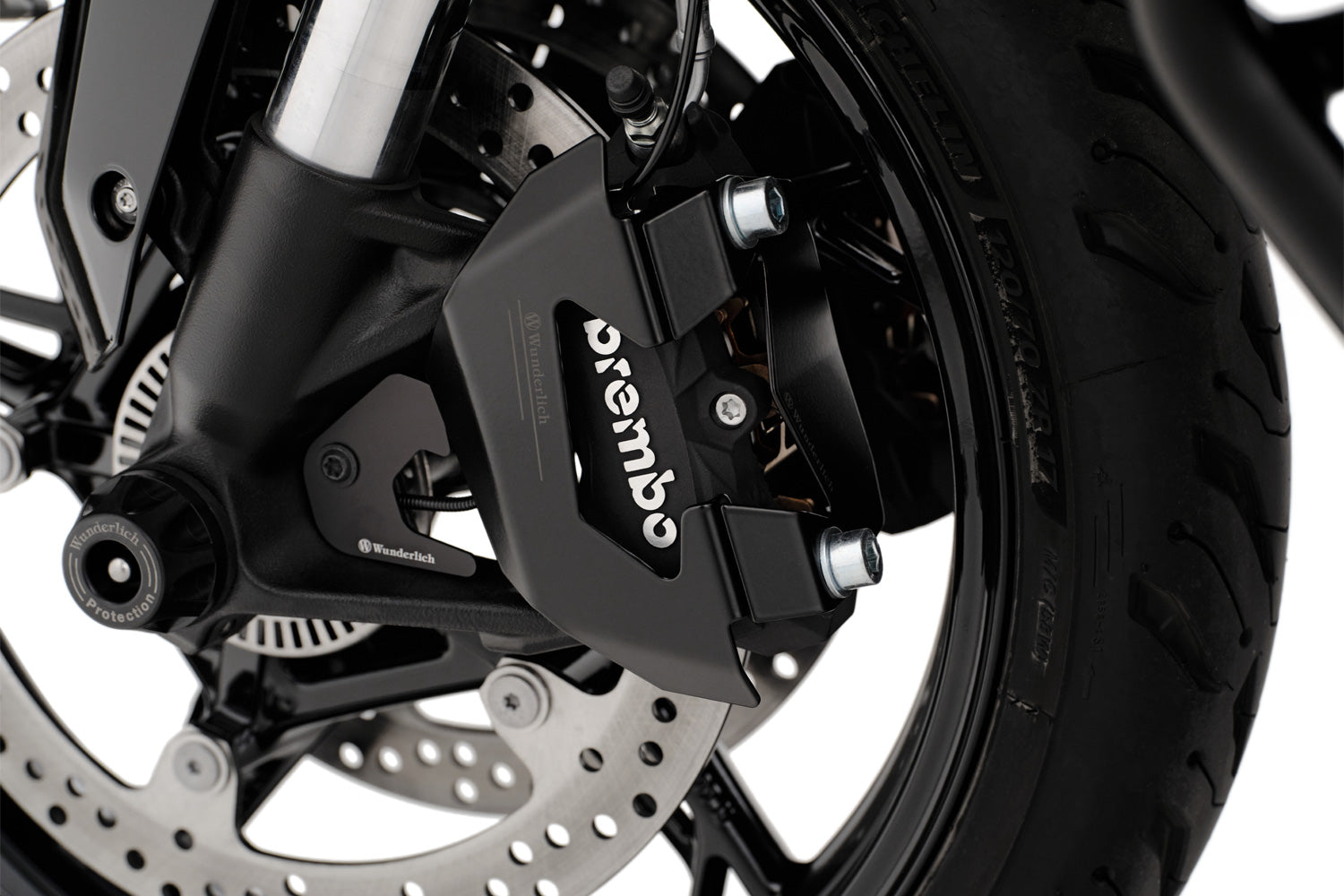 Wunderlich Trackday Back Wheel Spacing Sleeve Brake Side | Blue | BMW F 900 XR - Pyramid Motorcycle Accessories