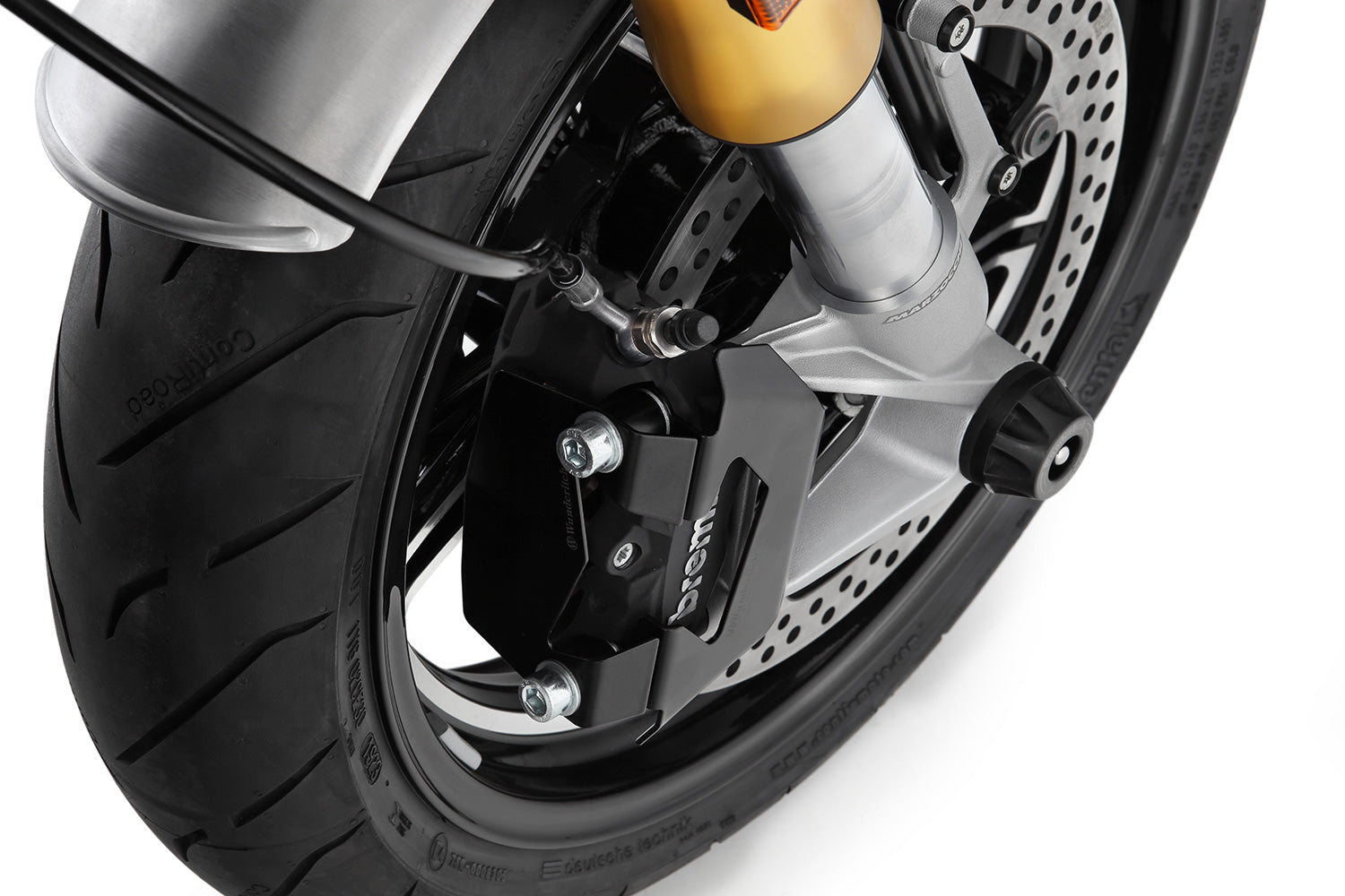 Wunderlich Trackday Back Wheel Spacing Sleeve Brake Side | Blue | BMW F 900 XR - Pyramid Motorcycle Accessories