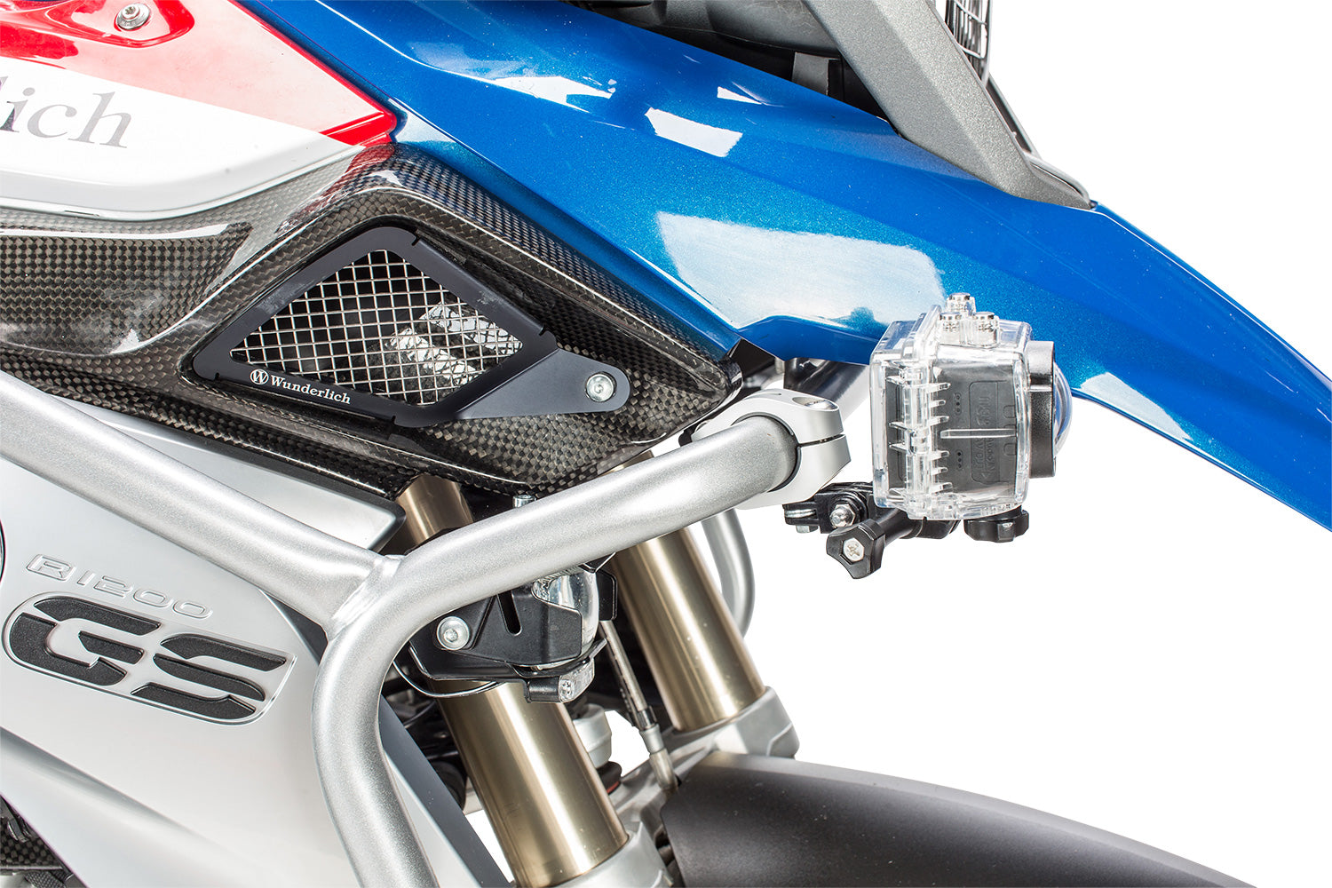 Wunderlich Vario Clamp | Silver | BMW R nineT - Pyramid Motorcycle Accessories