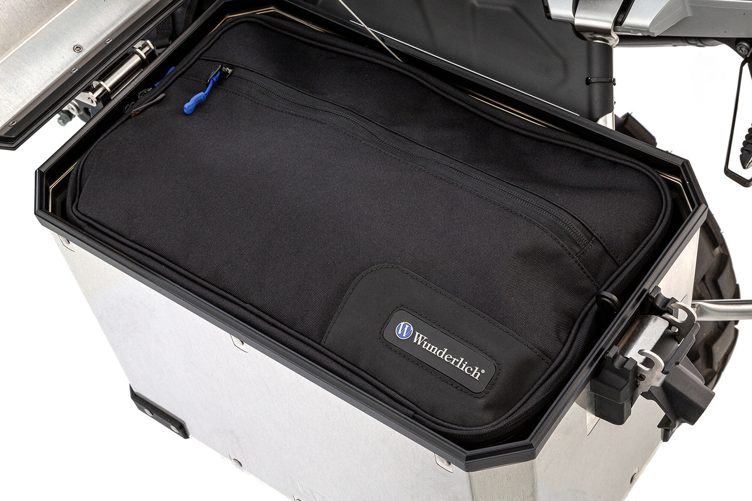 Wunderlich Ergo Handlebar Riser for Models without BMW Navigation | Silver - Pyramid Motorcycle Accessories