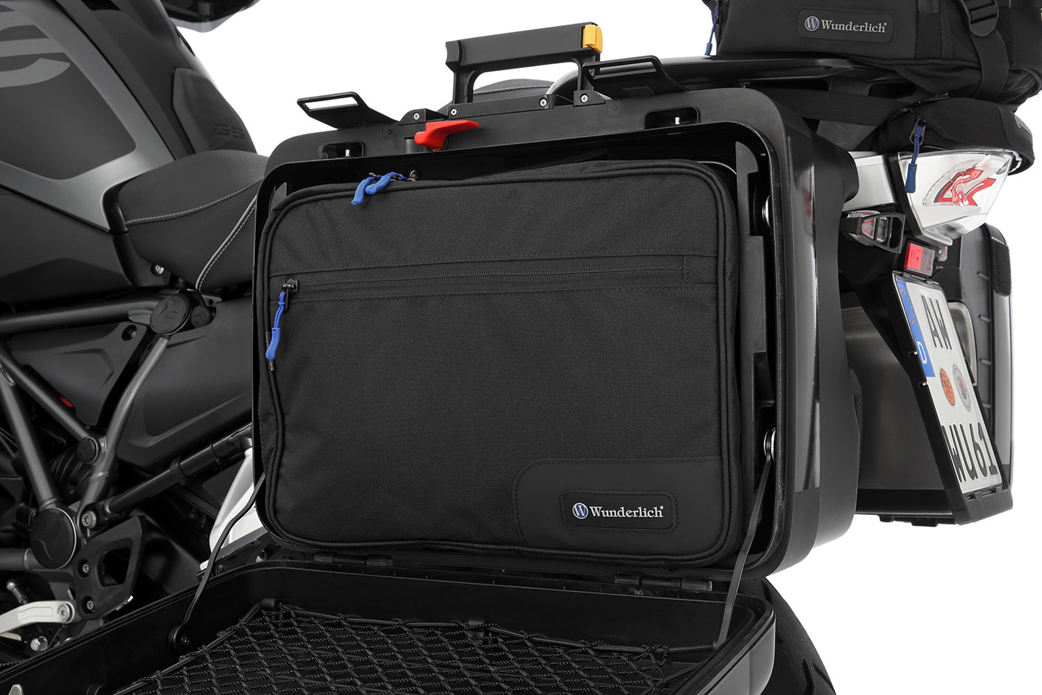 Wunderlich Vario Suitcase Inner Pocket Set | Black | BMW R 1300 GS - Pyramid Motorcycle Accessories