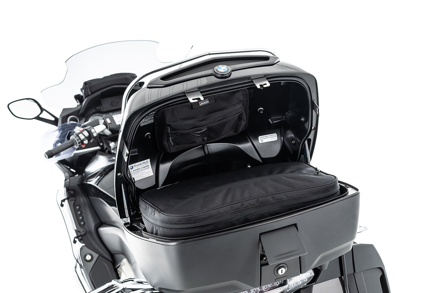 Wunderlich Top Case Bag Set Elephant Drybag Left and Right | Black | BMW F 650 GS - Pyramid Motorcycle Accessories
