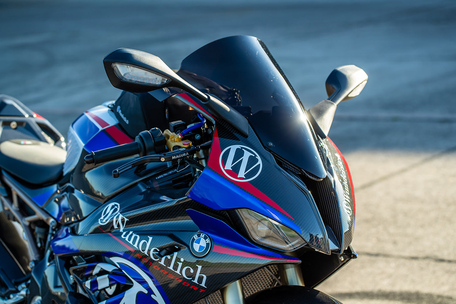 Wunderlich Endurance Pro Windshield High | Clear - Pyramid Motorcycle Accessories