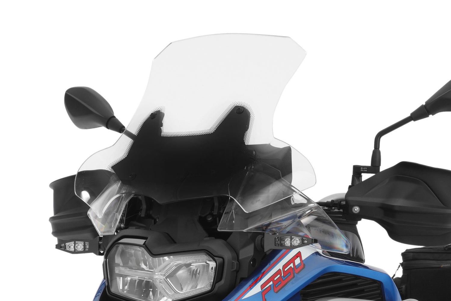 Wunderlich Marathon Vehicles with Original Windscreen Adjustment | Light Smoke | BMW F 750 GS - Pyramid Motorcycle Accessories