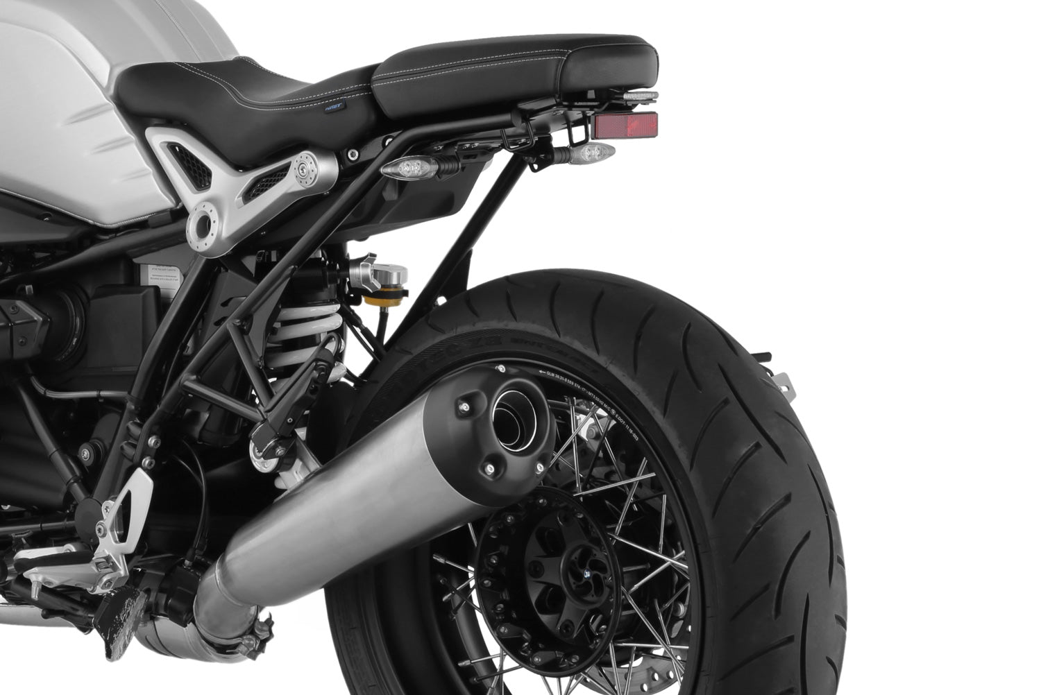 Wunderlich Low with Tail Light Conversion Devils-Eye | Black | BMW R nineT - Pyramid Motorcycle Accessories