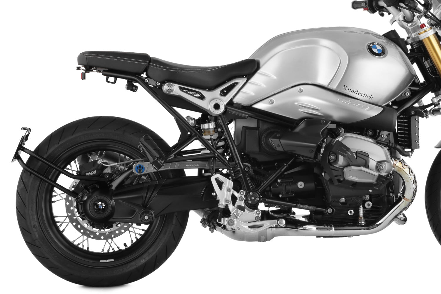 Wunderlich Swing with Tail Light Conversion Devils-Eye | Black | BMW R nineT - Pyramid Motorcycle Accessories