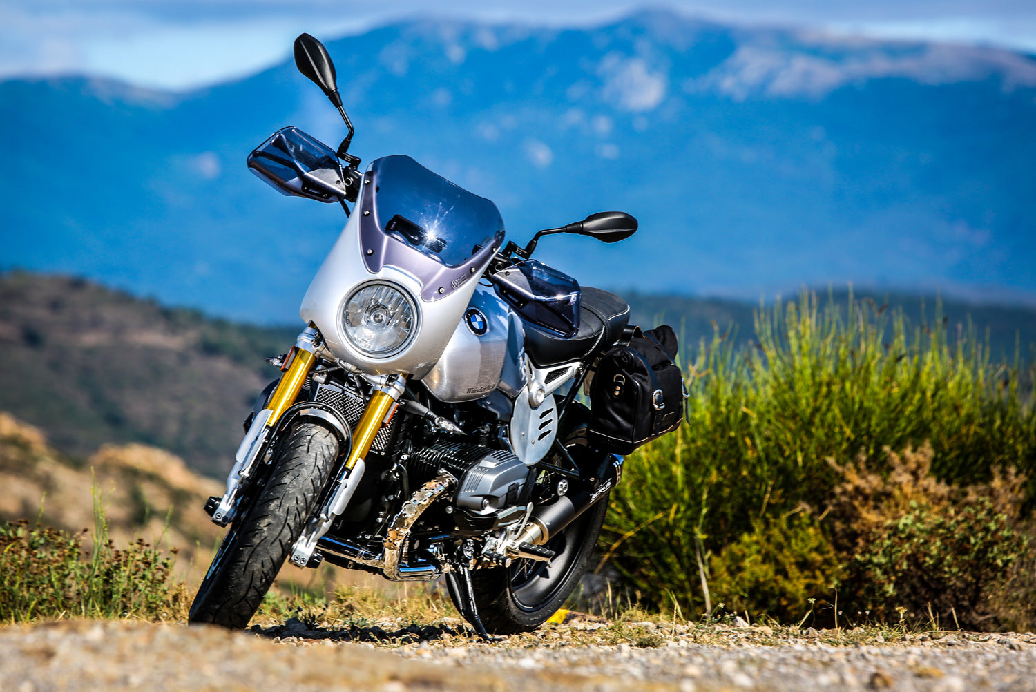 Wunderlich Tail Conversion Swing with Holder Original Rear Light | Black | BMW R nineT - Pyramid Motorcycle Accessories