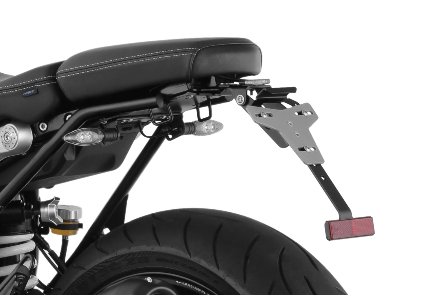 Wunderlich Tail Conversion Sport with Holder Original Rear Light | Black | BMW R nineT - Pyramid Motorcycle Accessories