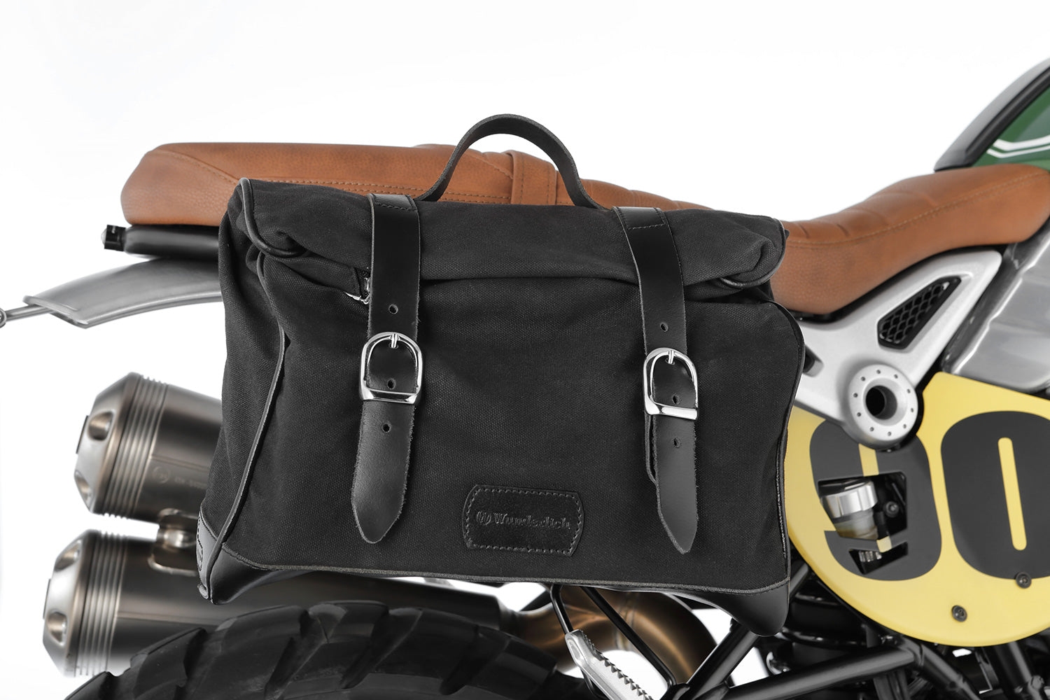 Wunderlich Side Bag Mammut Piece | Brown | BMW R nineT - Pyramid Motorcycle Accessories