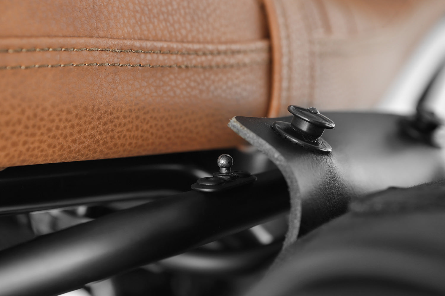 Wunderlich Side Bag Mammut Piece | Brown | BMW R nineT - Pyramid Motorcycle Accessories
