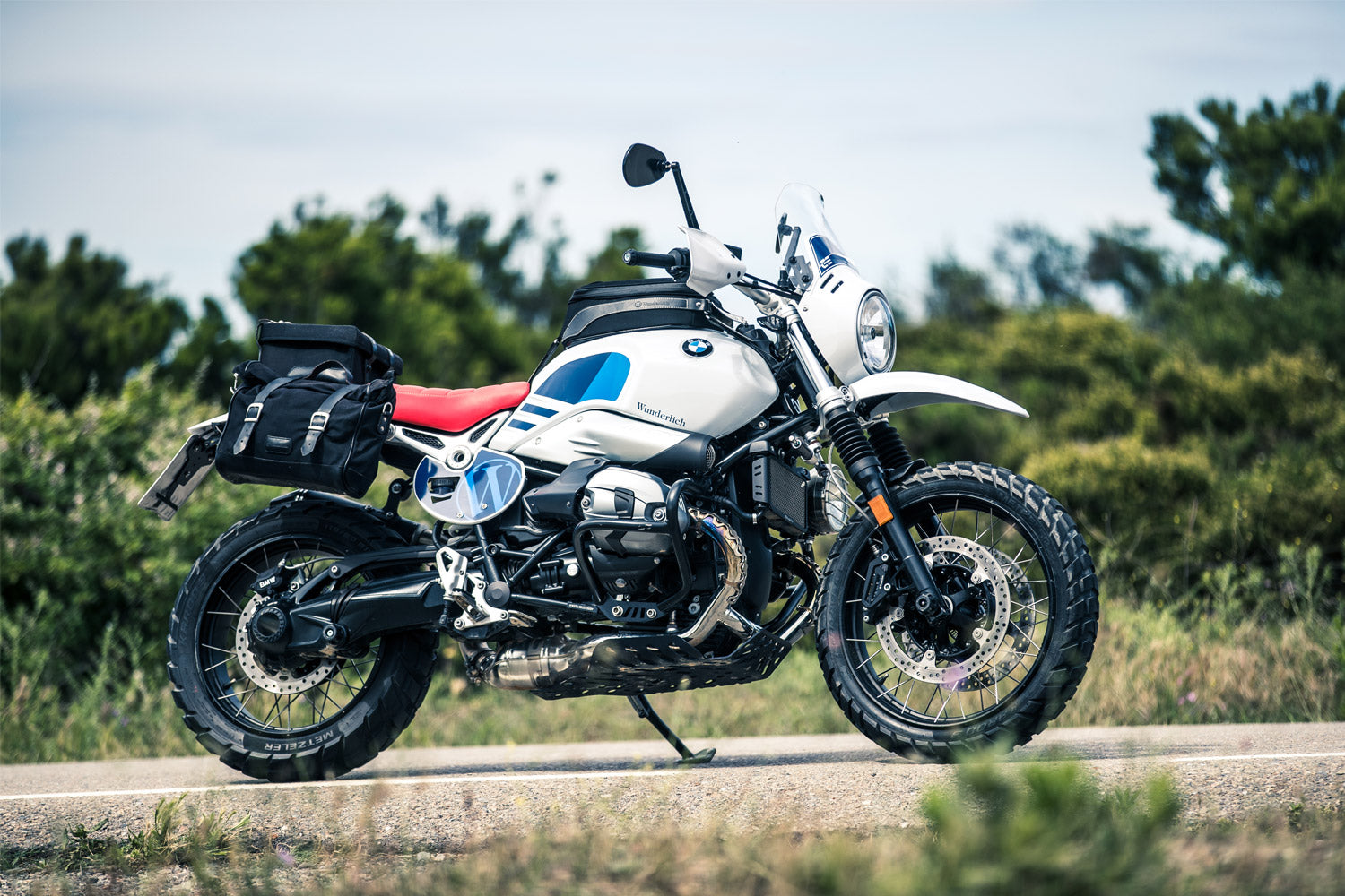 Wunderlich Side Bag Mammut Piece | Brown | BMW R nineT - Pyramid Motorcycle Accessories