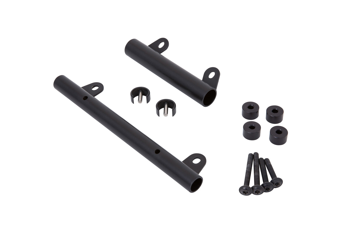 Wunderlich Pipe Mounting For Mammut Side Bags | Black | BMW R nineT - Pyramid Motorcycle Accessories