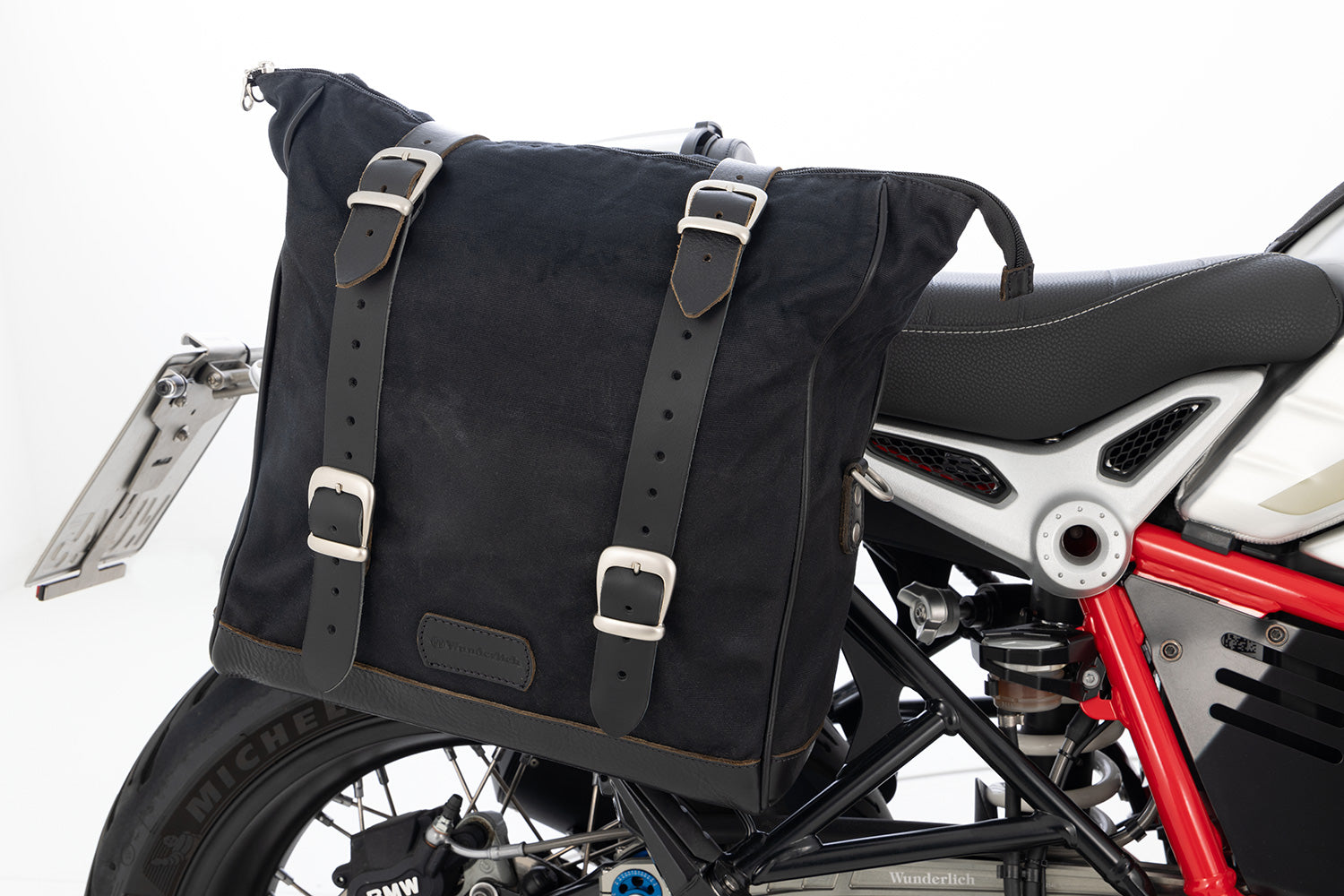 Wunderlich Strap Extension For Mammut Side Bag | Black | BMW R nineT - Pyramid Motorcycle Accessories