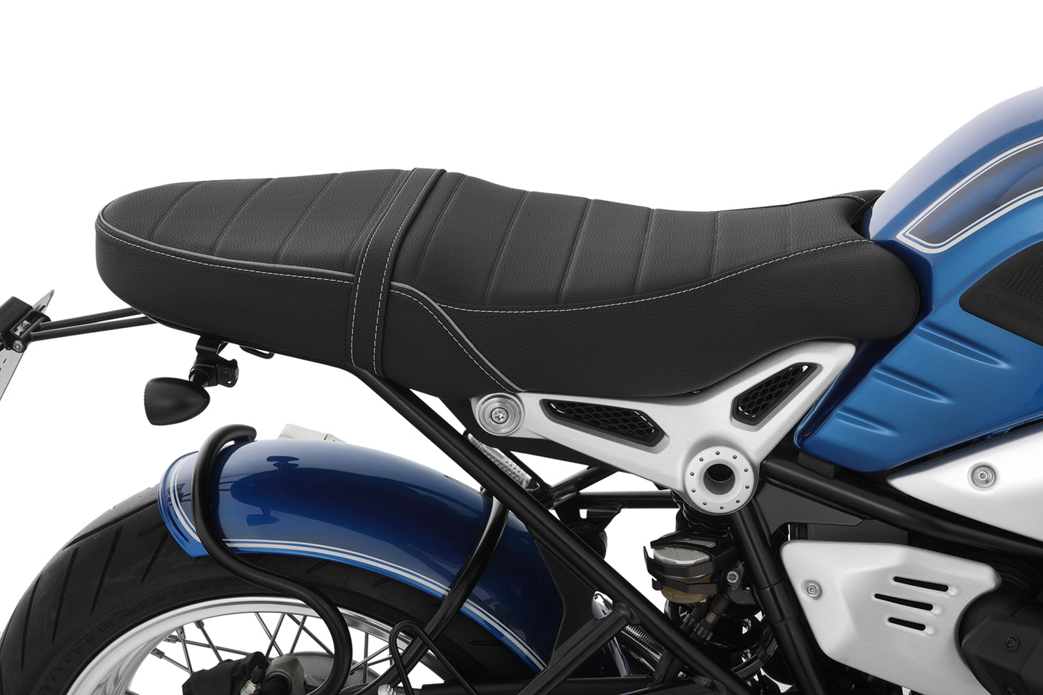 Wunderlich Seat Aktivkomfort One-Piece | Orange | BMW R nineT - Pyramid Motorcycle Accessories
