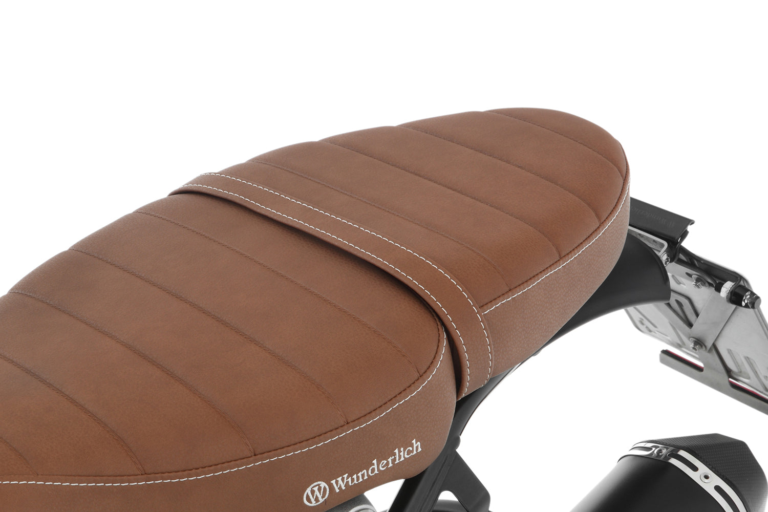 Wunderlich Passenger Seat Aktivkomfort Standard with Aftermarket Seat Heating | Black - Pyramid Motorcycle Accessories